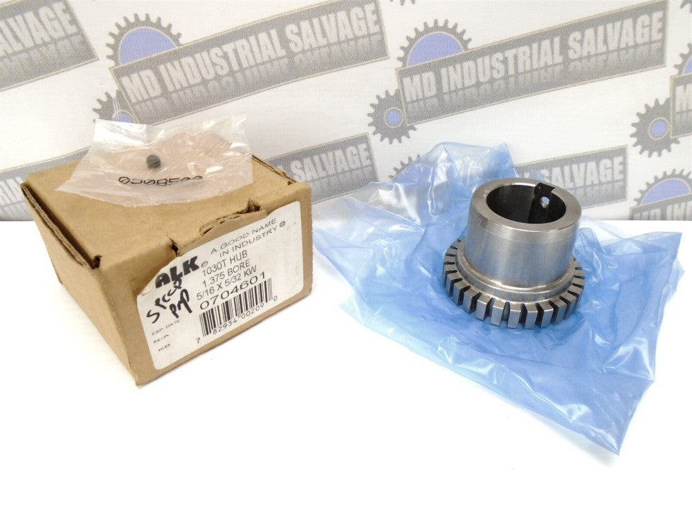 FALK - 0704601 - 1030T HUB - 1.375 Bore - 5/16 X 5/32 KW - 6000 RPM (NEW in BOX)