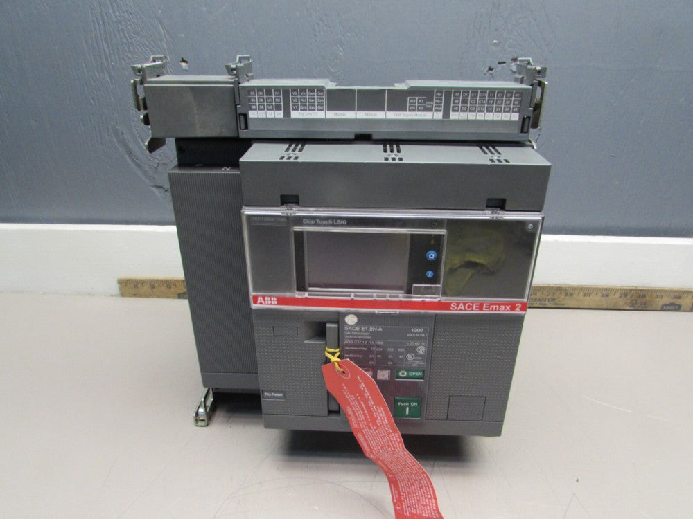 ABB SACE E1.2N-A , Emax-2 CIRCUIT BREAKER,w/Ekip TOUCH LSIG, 4 POLE/ 1200A/635V