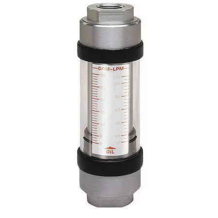 Hedland H201a-020-Ht Flowmeter, Gpm/Lpm 0.2 - 2.0 / 1-7.5