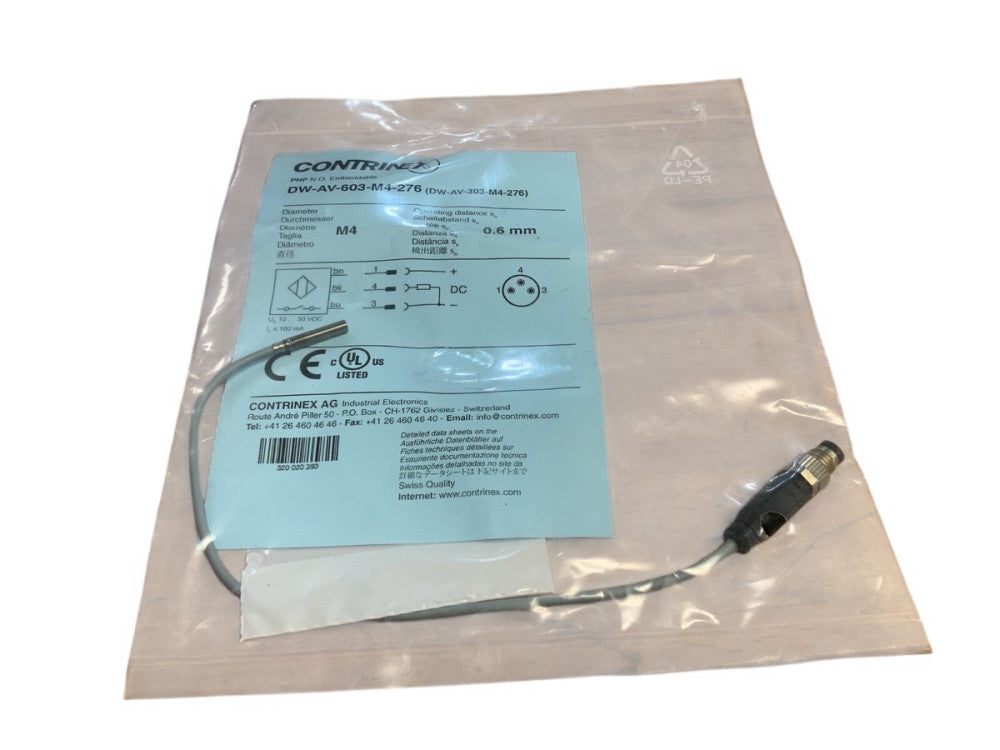 CONTRINEX inductive proximity switch DW-AV-603-M4-276