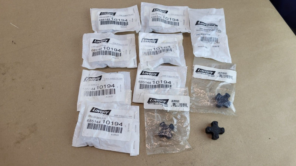 Lot of 11 Lovejoy 68514410194 L050 Spider SOX Coupling Spiders