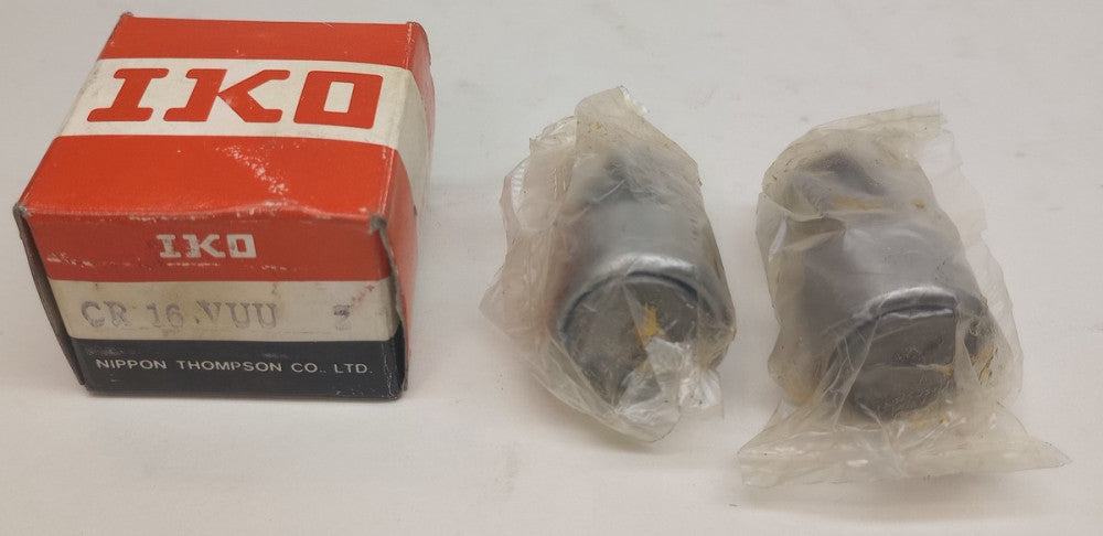 IKO CR16VUU Cam Follower 1.0000in Roller Dia 0.6250in Roller W (Pack of 2)