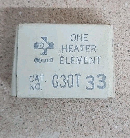 ITE Gould Telemecanique G30T33 Overload Heater Element NOS