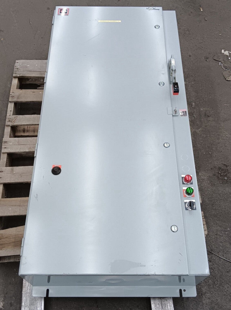 CUTLER-HAMMER SIZE 5 COMBINATION STARTER 3 POLE FUSIBLE 200 HP 120V COIL AN16SN0