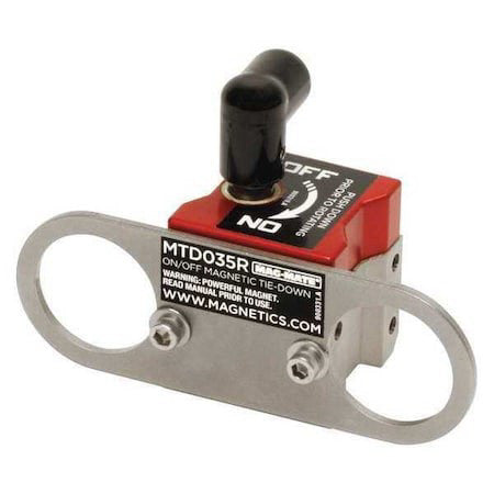 Mag-Mate Mtd035r Magnetic Tie-Down,2-3/4" H,4-1/8" L