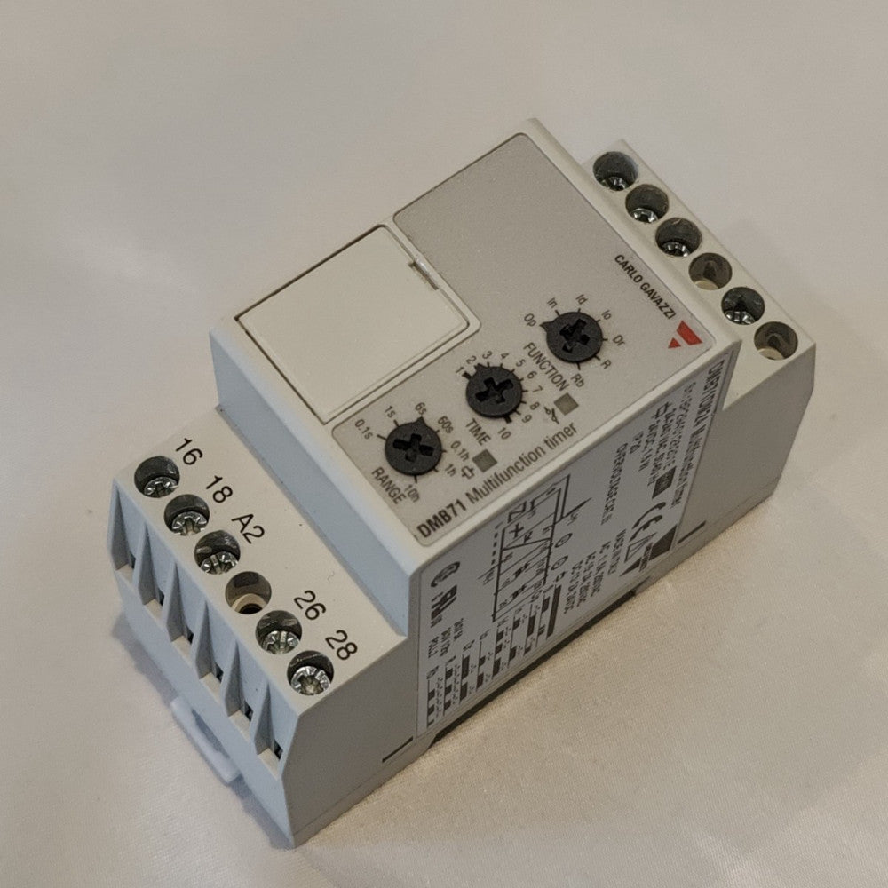 Carlo Gavazzi DMB71DM24 Programmable (Multi-Function) Time Delay Relay 