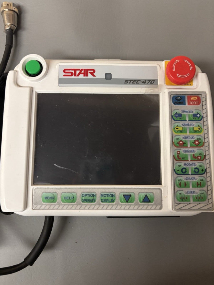 Star Automation STEC-470 Teach Pendant p470-4