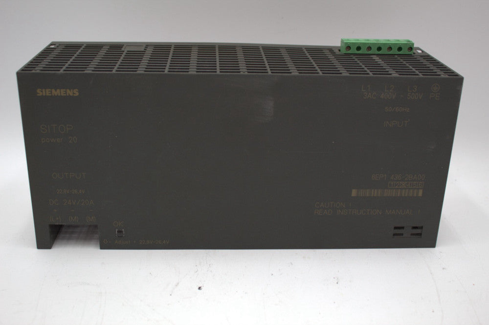 Siemens 6EP1436-2BA00 SITOP Power 20 Power Supply