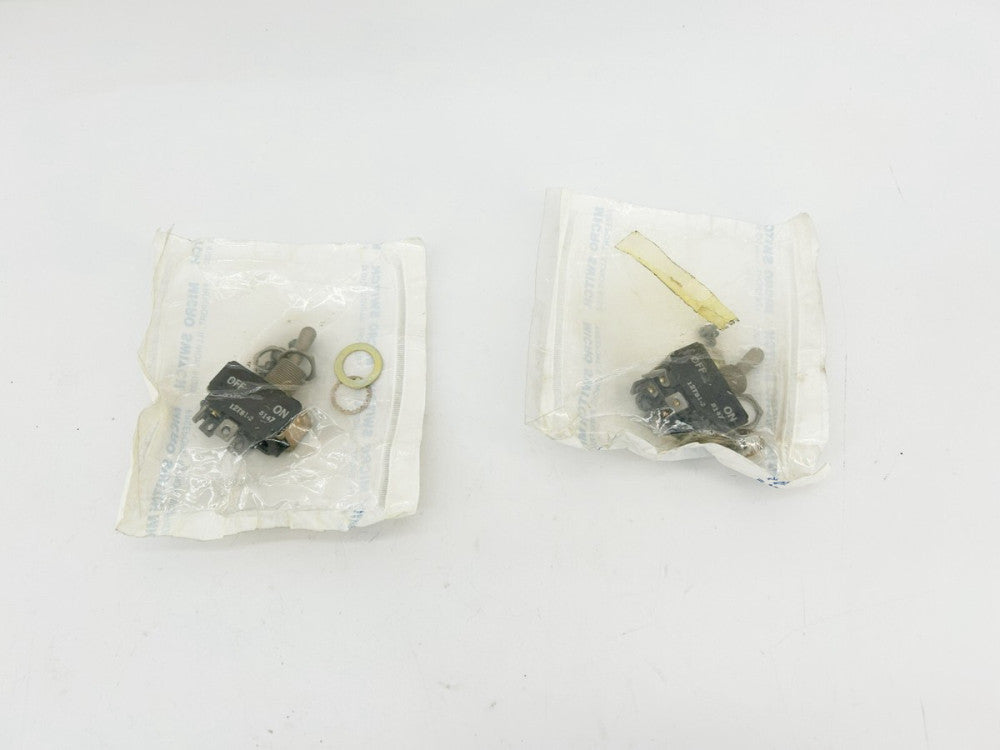 Lot of 2 New Honeywell Micro Switch 12TS1-2 Toggle Switches, 15A 125/250/277 VAC