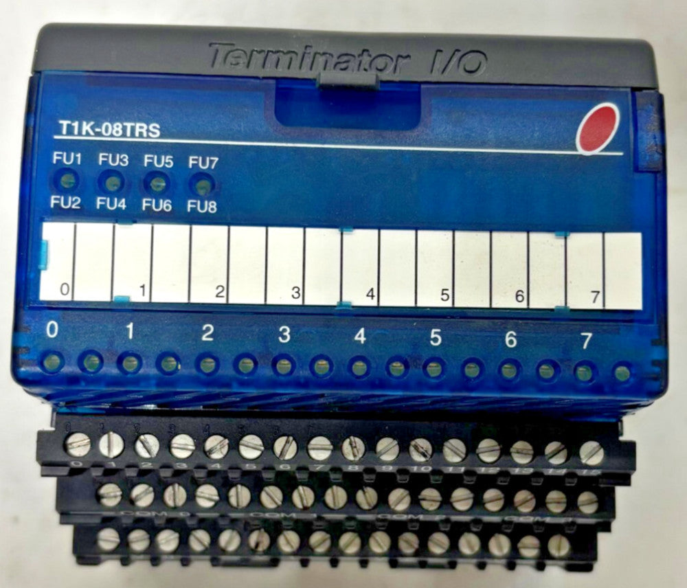 AUTOMATION DIRECT TERMINATOR 1/0 RELAY OUTPUT MODULE WITH PLC MODULE T1K-08TRS