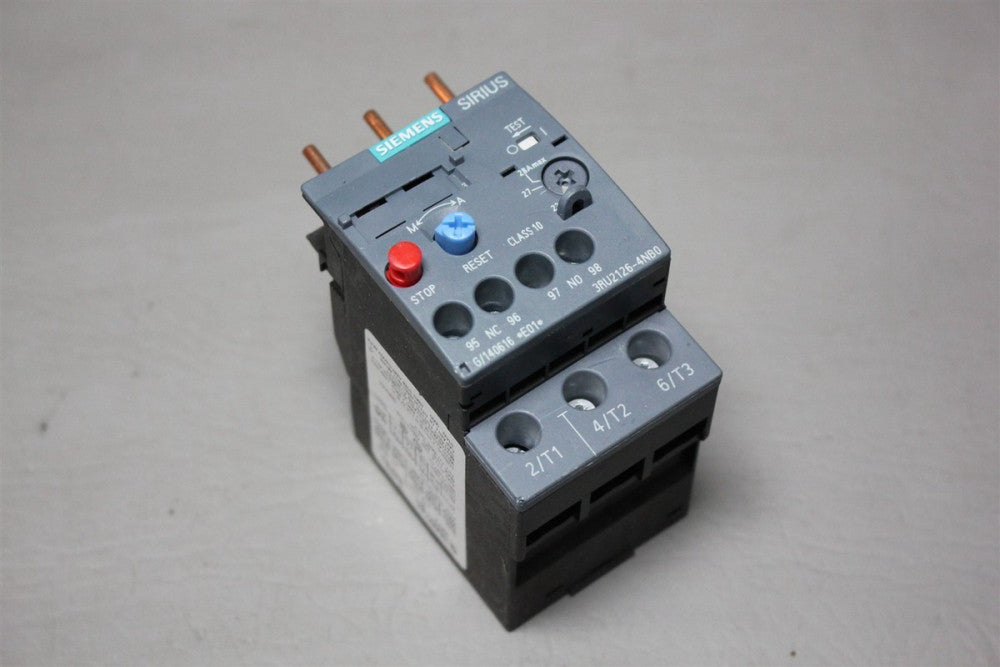 UNUSED SIEMENS OVERLOAD RELAY 3RU2126-4NB0