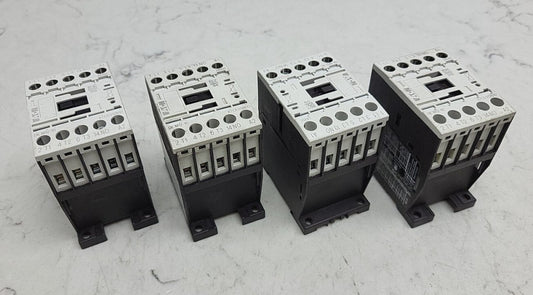 4 Pack Eaton DILM12-10 XTCE012B10 Iec Magnetic Contactor 24 Vdc Used