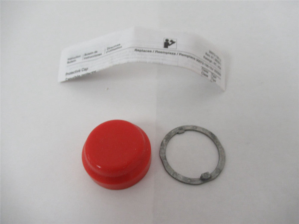 248873 New-No Box; Schneider 9001KU2 Pushbutton Boot 30mm Red