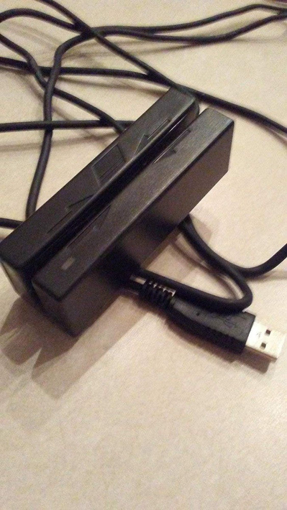 21040102 Triple Track Magnetic Stripe Mini Swipe Reader with USB HID Interfac...