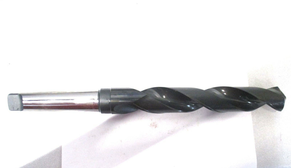 Nachi (1270028) 1-15/32 x 9-1/4 x 14-7/8 Spiral Flute MT4 HSS Taper Shank Drill