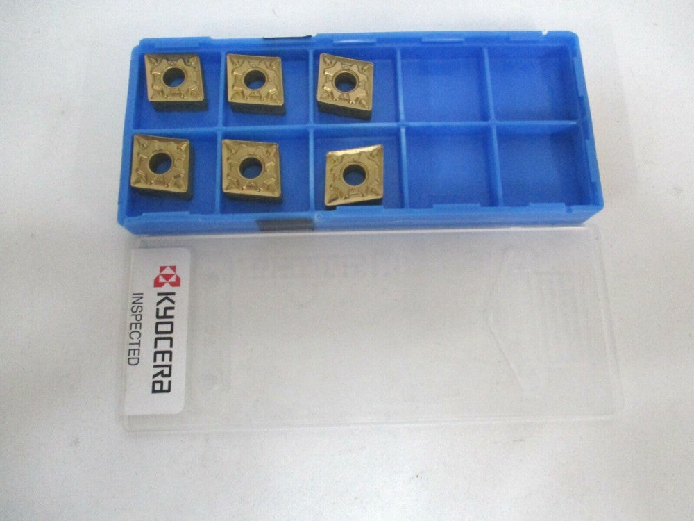 Kyocera CNMG432-HQ CA5525 Indexable Carbide Turning/Boring Insert- Pack of 6