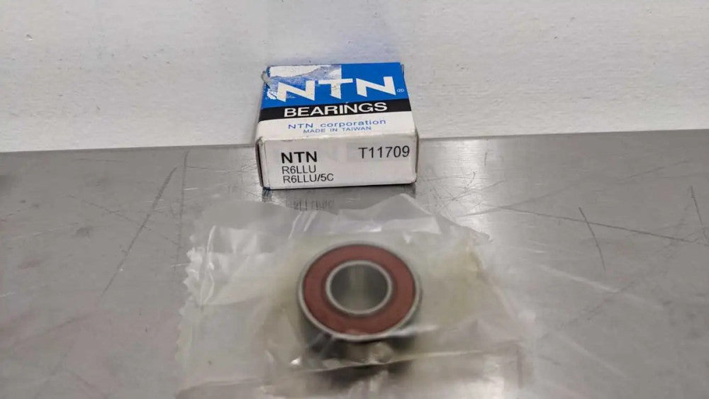 NTN R6LLU Single Row Radial Ball Bearing 0.3750" ID 0.8750" OD 0.2812" Wide /5C