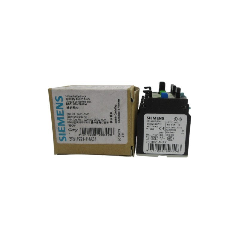 SIEMENS 3RH1921-1HA31 NSMP