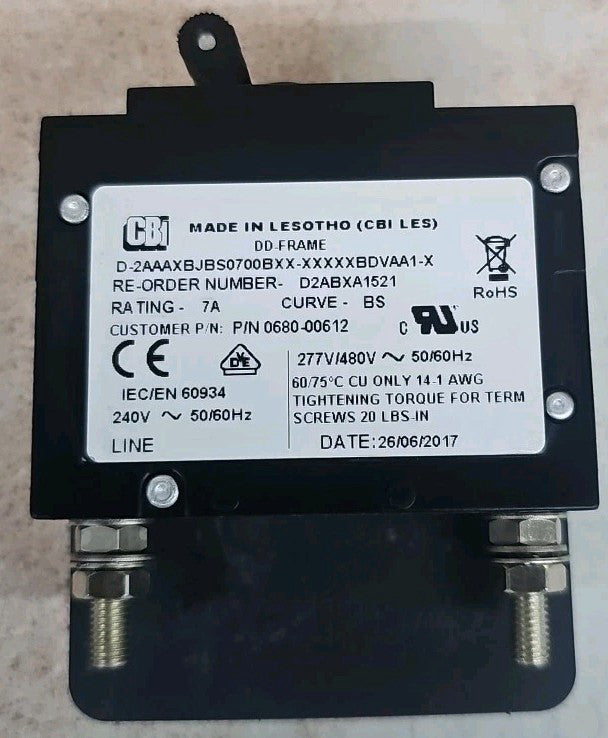1) New CBI D2ABXA1521 2P 7A