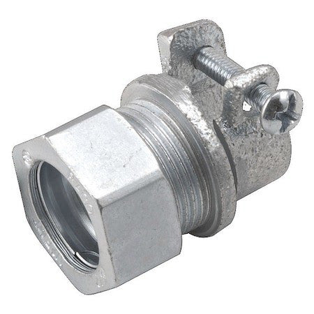 Raco 1941 Emt Coupling, 1/2 In X 3/8 In, Squeeze, Iron, Plain, Gray