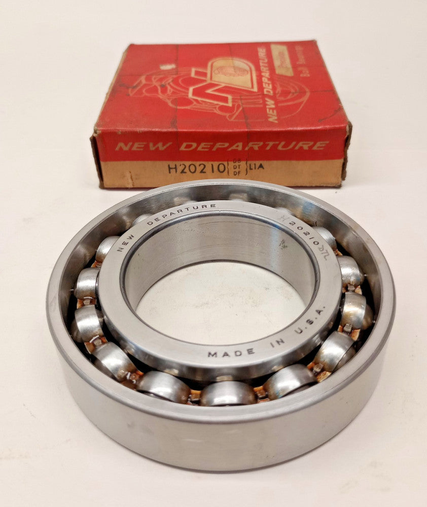 New Departure NDH H20210 Angular Contact Ball Bearing USA 50x90x20mm ref# 7210B