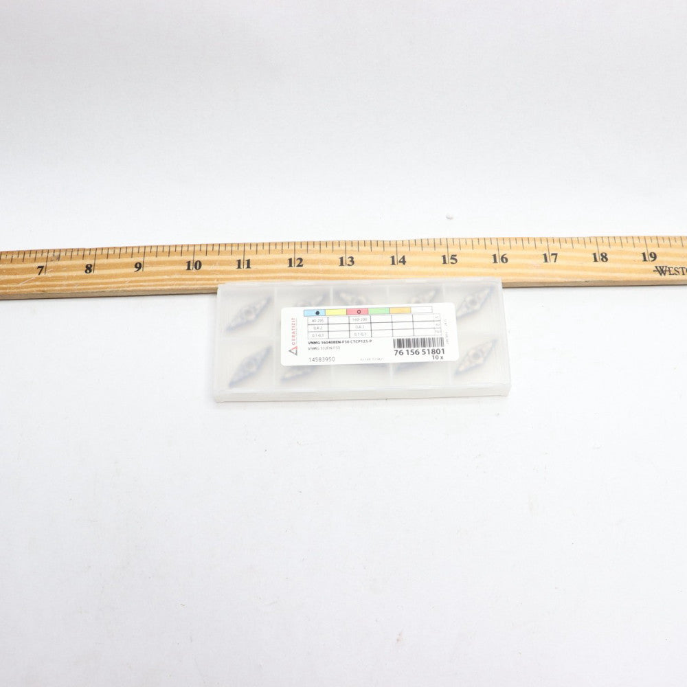 (10-Pk) Ceratizit Turning Insert Carbide 7615651801