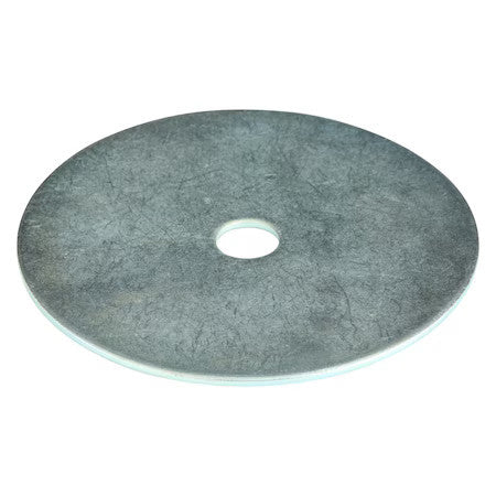 Zoro Select U38210.037.0300 Fender Washer, For Screw Size 3/8" ,Steel Zinc