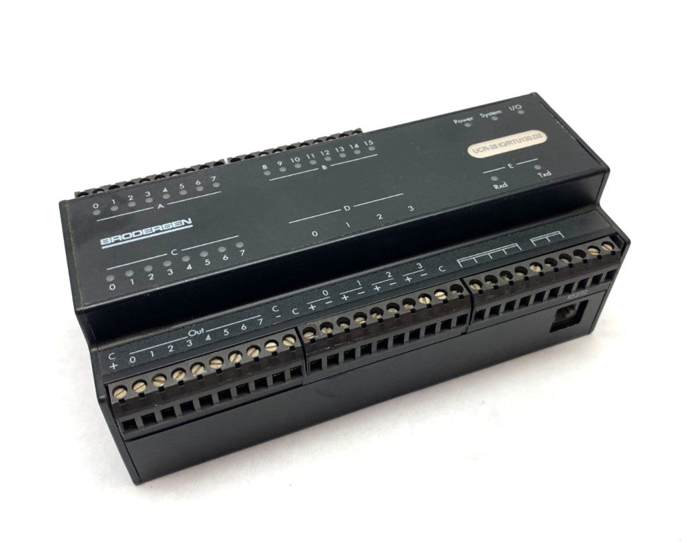 Brodersen Controls UCR-28IO/RTU120.D2 Compact I/O Outstation/ Data Log Module