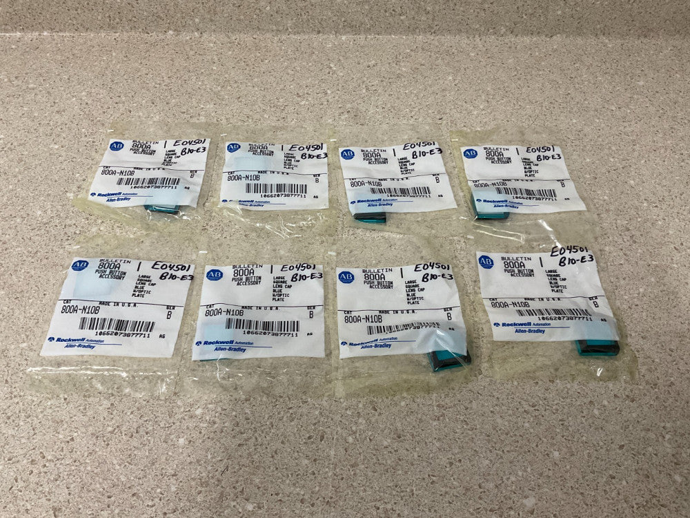 Allen Bradley 800A-N10B NEW (Lot of 8)