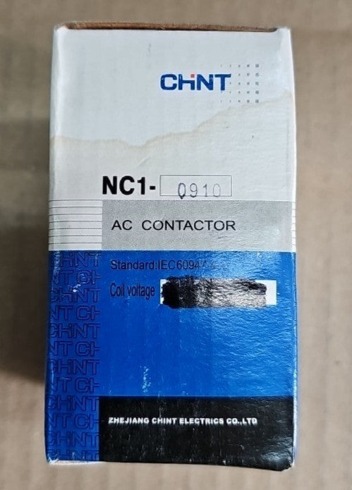 New  Chint NC1 Series N1-0910C 9A 1NO AC Contactor 120V COIL  3P