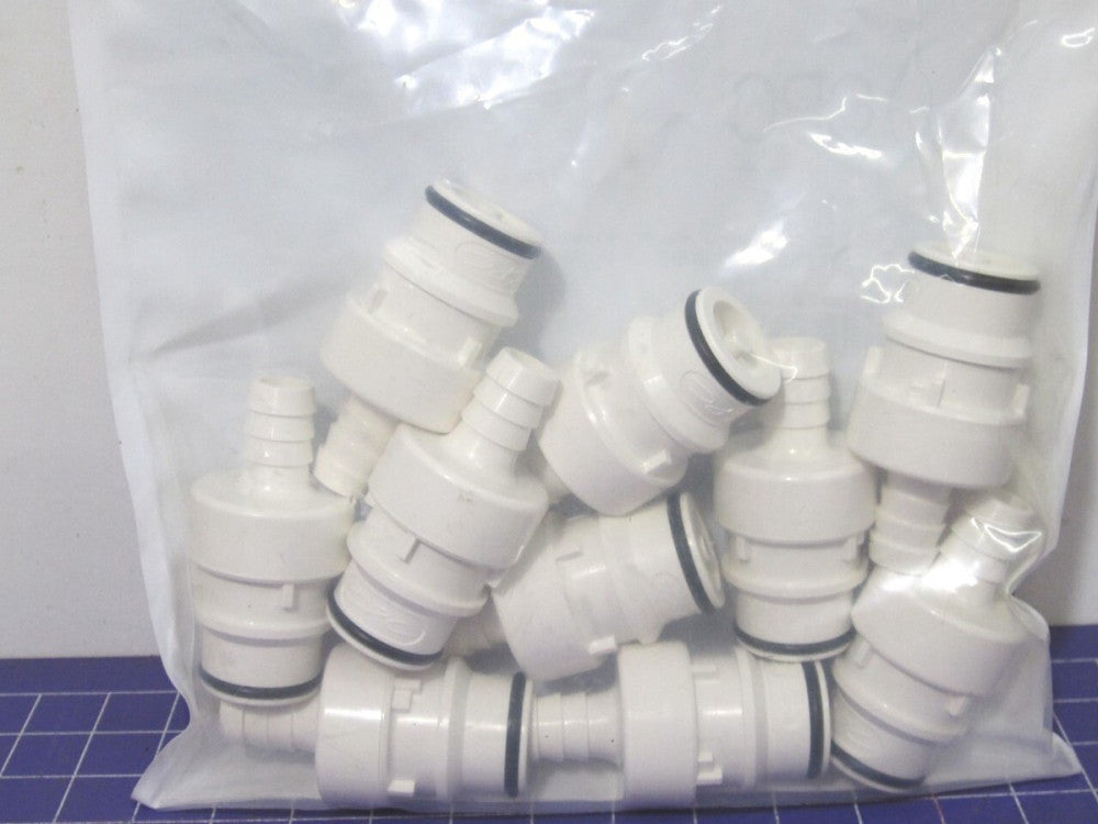 Colder Products (HFC22635) 3/8 Nominal Flow 3/8 ID Male Inline Hose Barb-Male 