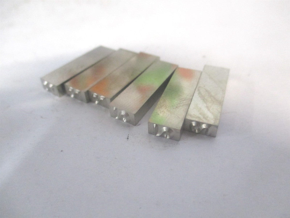 Pryor (TI030 2) Number 2 Individual Hardened Steel Type - Lot of 6