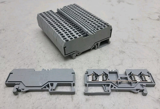 20 Pack Wago 280-833 4-Conductor Through Terminal Block 800V 20A 28-12AWG