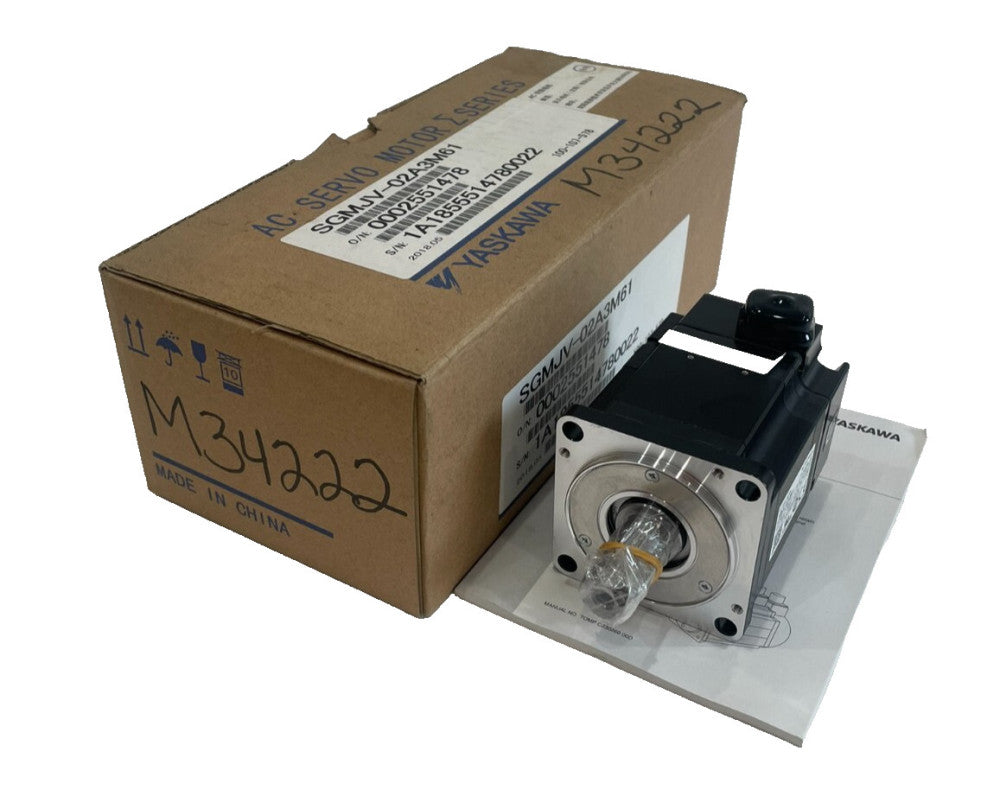 NEW YASKAWA SGMJV-02A3M61 AC SERVO MOTOR SGMJV02A3M61