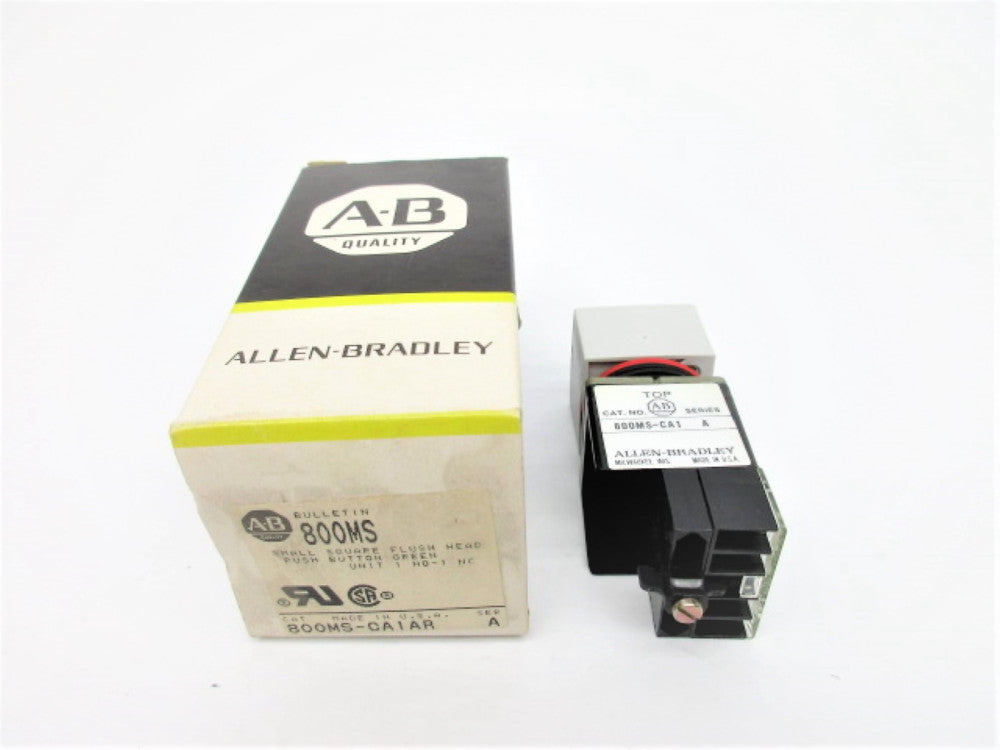 ALLEN BRADLEY 800MS-CA1AR SER. A (BK/YL) NSMP