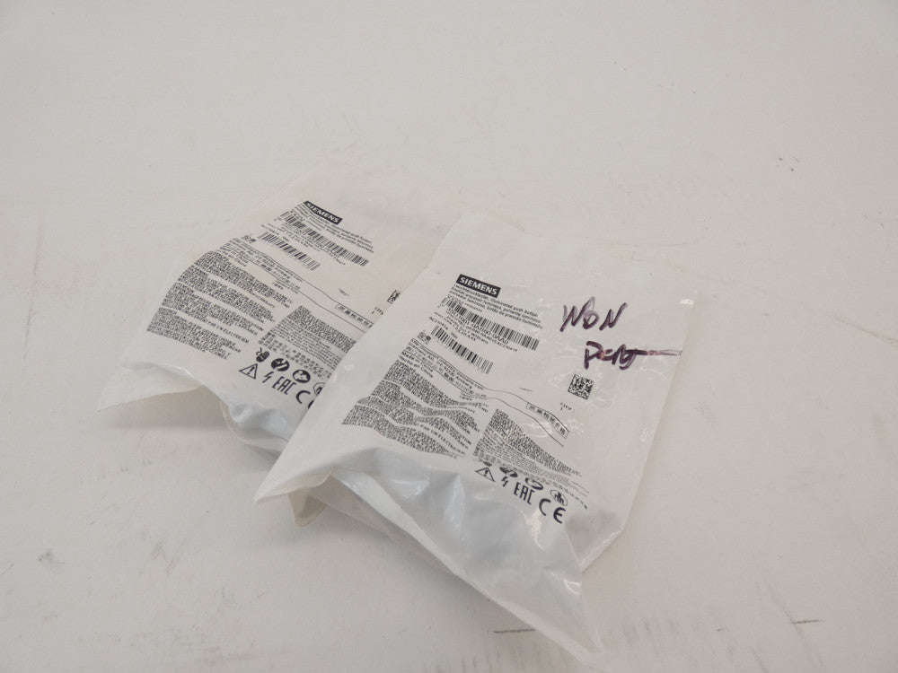 *Lot of 2* Siemens 3SU1001-0AB60-0AA0 Indicator Light - NEW Surplus!