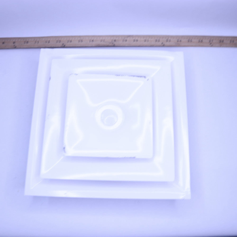 Three Cone Diffuser 8" X 12" X 12" TMS 8 - Scuffed/Bent