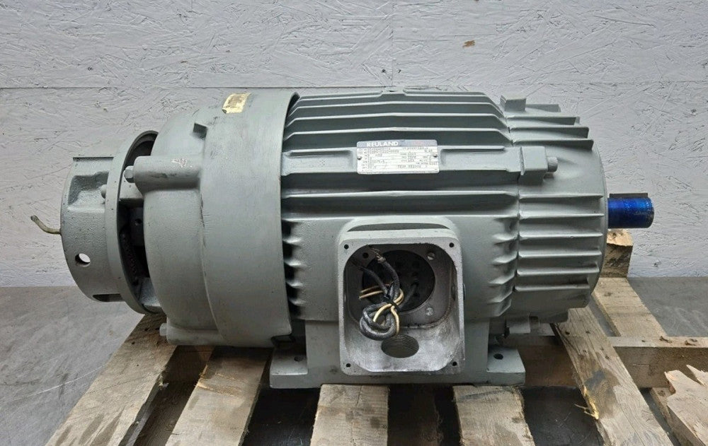 Reuland 0150E-1AAH-0003 Brake Motor 15 Hp 3Ph 1200/9.6 Rpm 460V Missing Brake