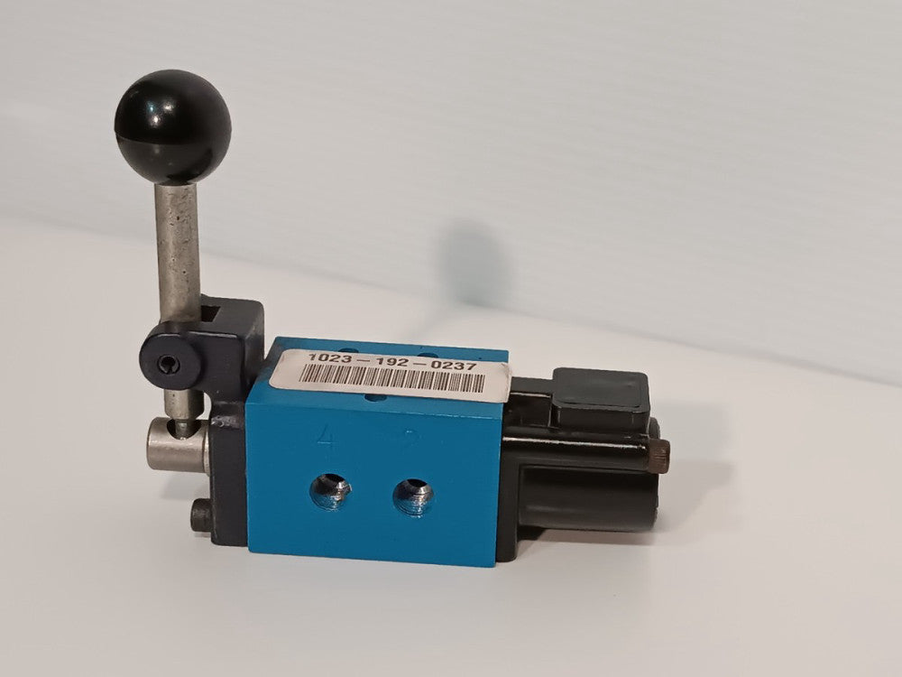 Automatic Valve Hand Lever 5-Way Bottom Mount Solenoid Valve - As Shown
