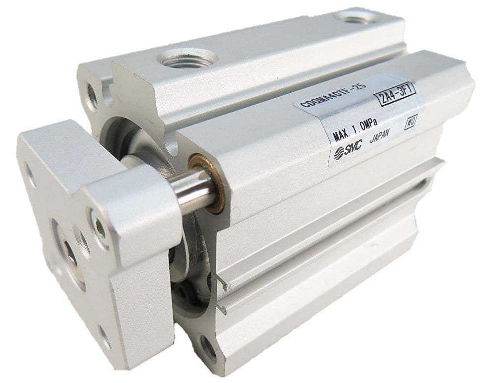 SMC CDQMA40TF-25 CQM Guide Rod  Compact Cylinder 40mm Bore x 25mm Stroke NEW