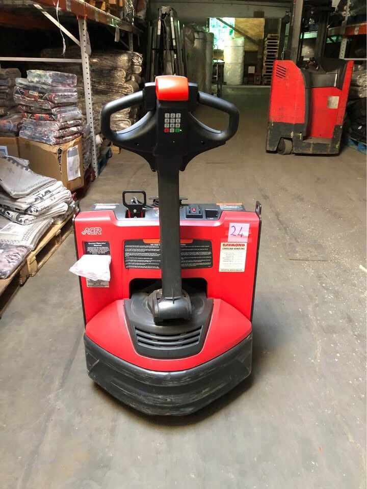 Lot of 2 Raymond ACR 8210 Electric Motorized Walkie Pallet Jack