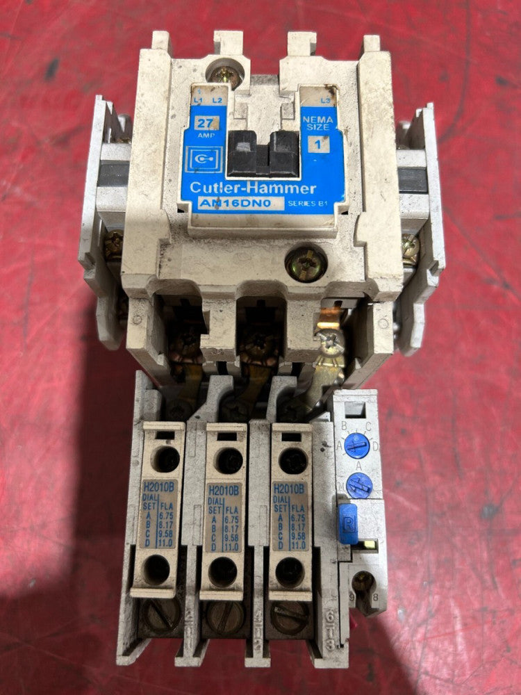 USED CUTLER HAMMER CONTACT RELAY STARTER AN16DN0