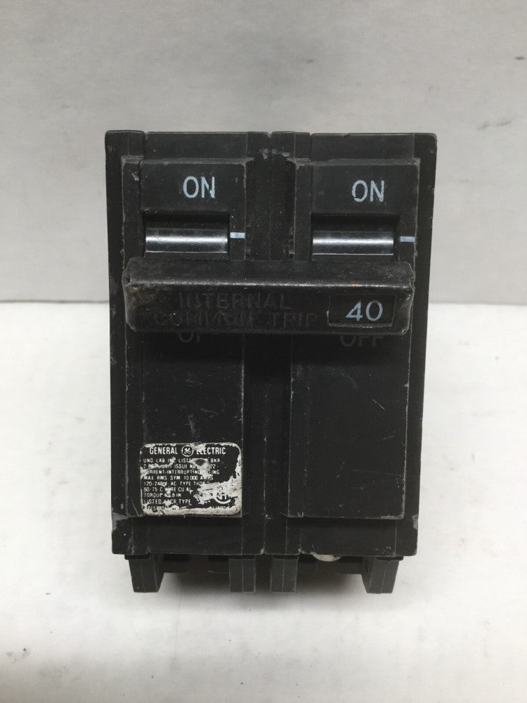 GE HACR TYPE 40 AMP 2 POLE Circuit Breaker 120/240V G306