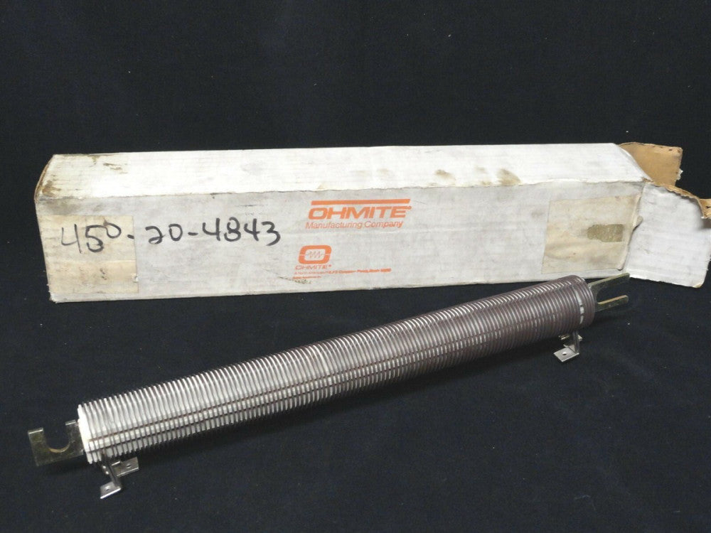 OHMITE - POWR-RIB RESISTOR - STOCK NO. PFE5K8R50 - Ohms 8-5 - NEW IN THE BOX