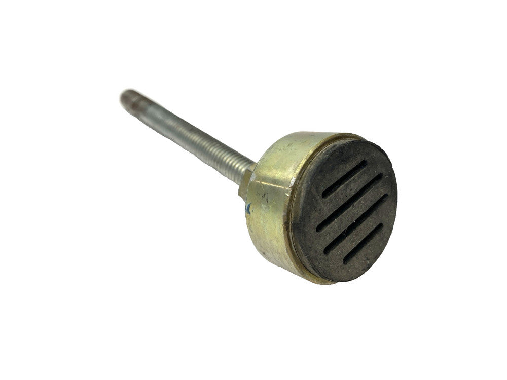 Machine Leveling Foot 1/4" NPT 7TPI 4-1/2" Thread Length 1-13/16" Foot Dia.