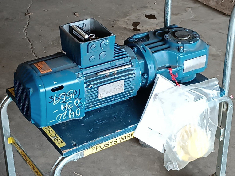 SEW-Eurodrive KA47/T DRN90L4/BE2HR/MM15 Gear Motor, 280-1700rpm, TEFC, IP54