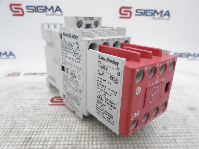 ALLEN BRADLEY 100S-C16D14BC SERIES B CONTACTOR USED