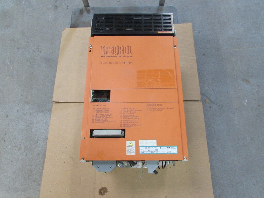 MITSUBISHI  FR-SF-4-7.5KP-T , SPINDLE DRIVE , 460V ,GOOD TAKEOUT! MAKE OFFER!