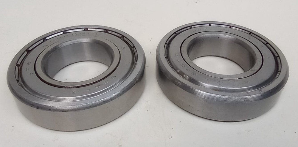 URB 6207 Z Ball Bearing Deep Groove 35X72X17MM Single Shielded (Pack of 2)