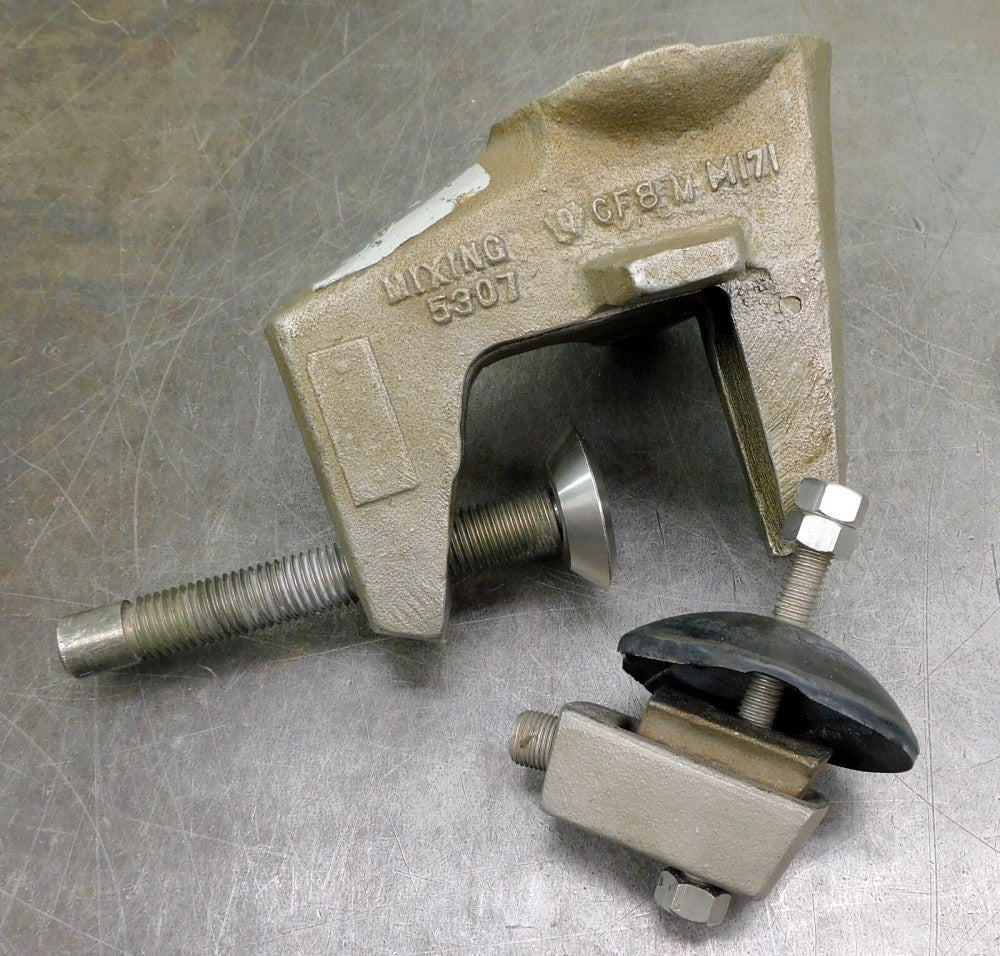 Lightnin Mixer Clamp 5307 Tank Barrell Mixer C Clamp Stainless Steel SS